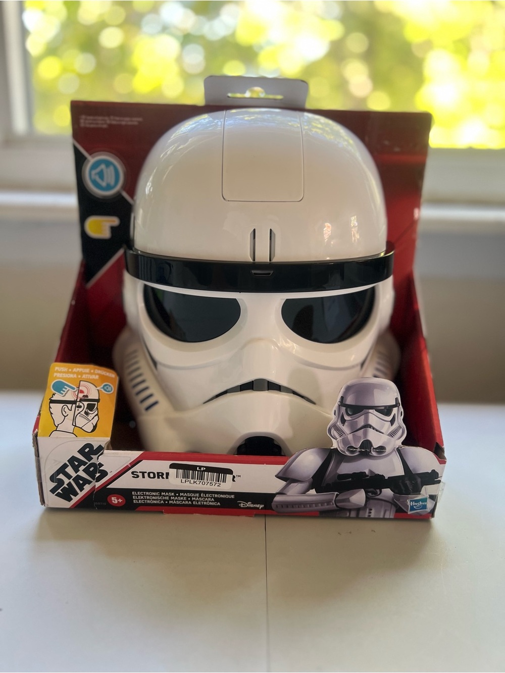 Star Wars Stormtrooper Electronic Mask, Halloween Costume